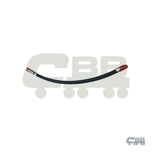 1080MM HOSE ASSEMBLY - 1” HOSE - STUCCHI COUPLING END - 4, 5 & 6 AXLE DOG DRAWBAR HOSE