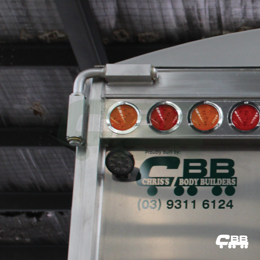 REAR HINGED PIN - ZINC PLATED