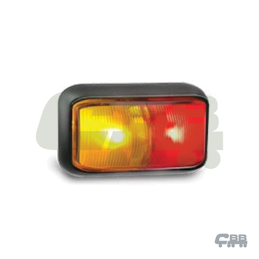 58ARM - AMBER RED SIDE MARKER