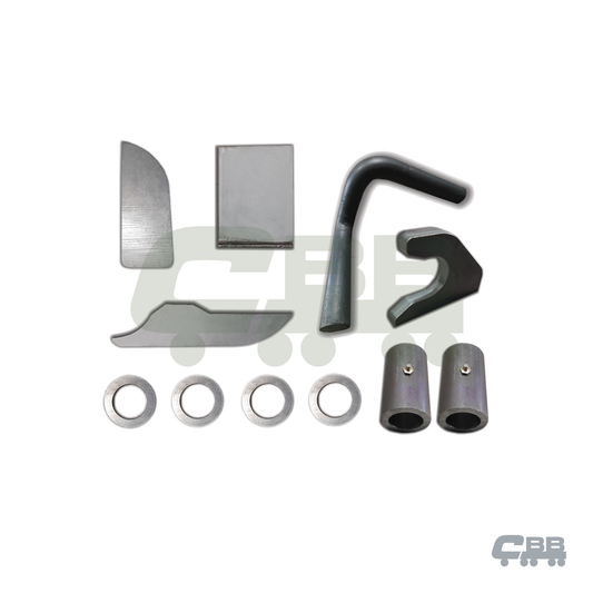 TAILGATE HINGE ASSEMBLY- 2 WAY HINGE - UPPER PASSENGER SIDE ONLY - COMPLETE - STD - HARDOX