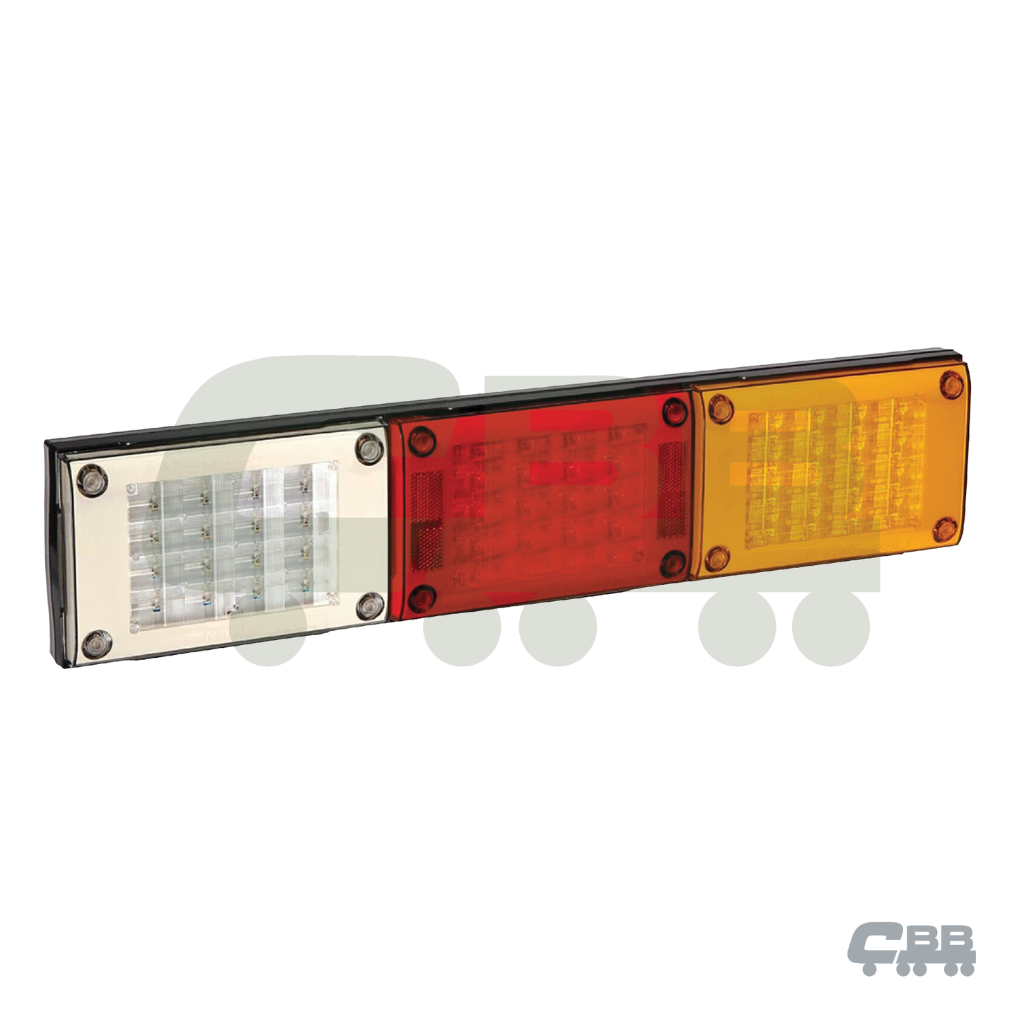 94856H - JUMBO REAR LIGHT - NARVA - RED - AMBER - REVERSE