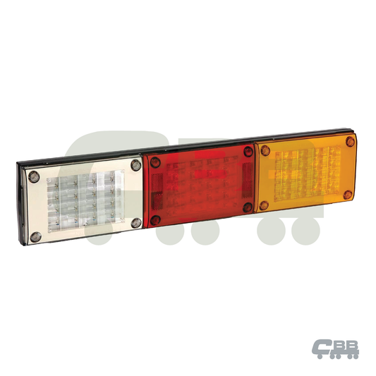 94856H - JUMBO REAR LIGHT - NARVA - RED - AMBER - REVERSE