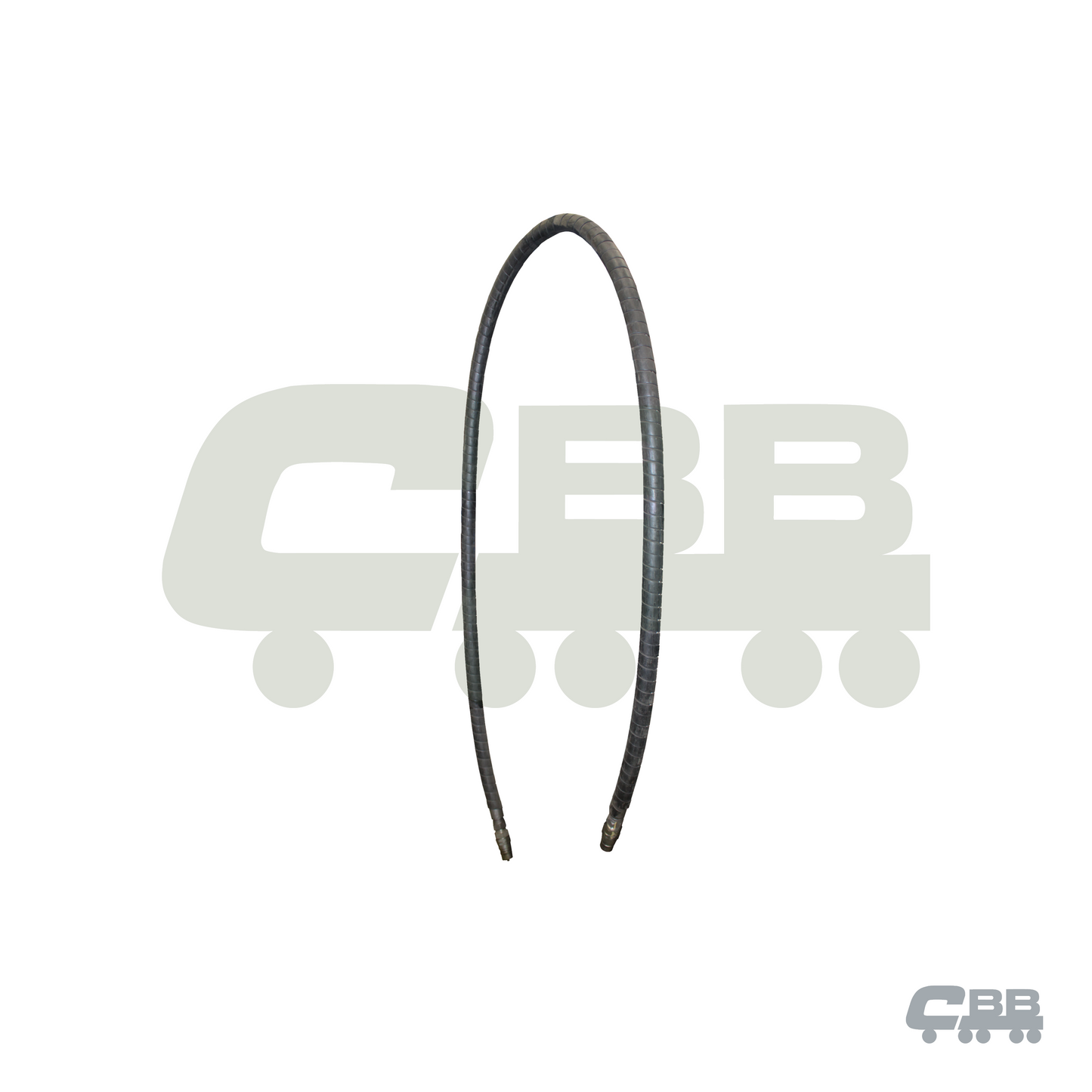 3000MM HOSE ASSEMBLY - 1” HOSE - TEMA 10000 COUPLING EACH END - FULLY WRAPPED - SEMI CONNECTING HOSE