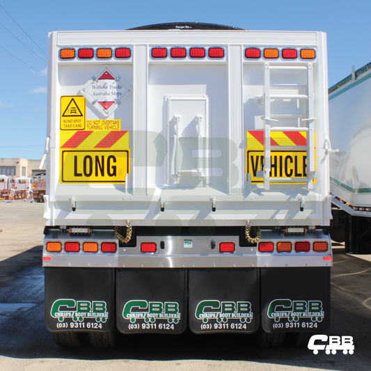 LONG VEHICLE STICKERS – 2 PIECE