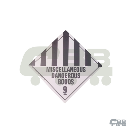 DANGEROUS GOODS MISCELLANEOUS # 9