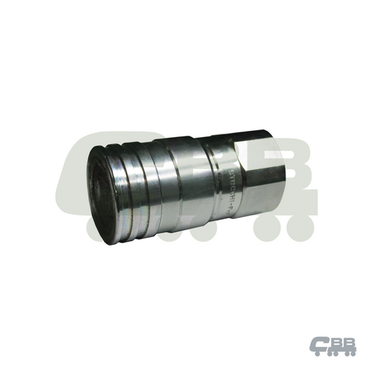 1” FEMALE FLAT FACE COUPLING - RQFF-F-1212