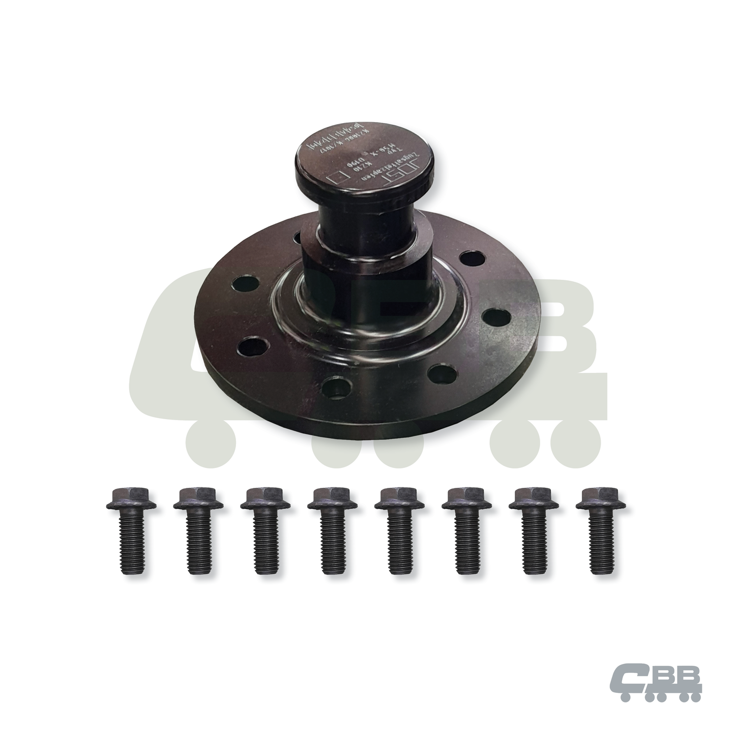 2" KING PIN - INCLUDES KING PIN BOLTS TO SUIT KZ 1008 - KZ 1012 HOUSING