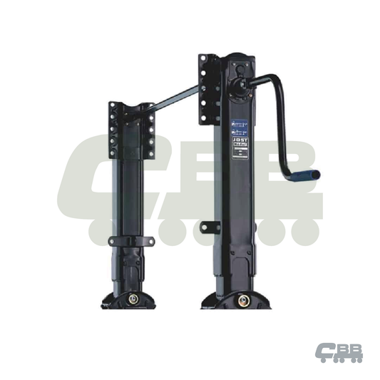 JOST LANDING LEG SET - ROCKER FOOT - 14 INCH BODY - 17 INCH TRAVEL