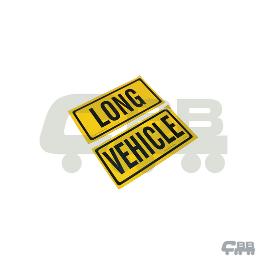 LONG VEHICLE STICKERS – 2 PIECE