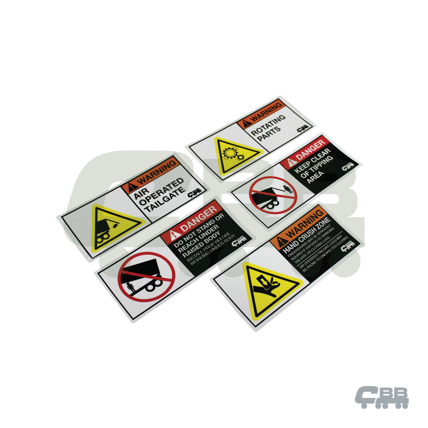 RISK ASSESSMENT DECAL KIT