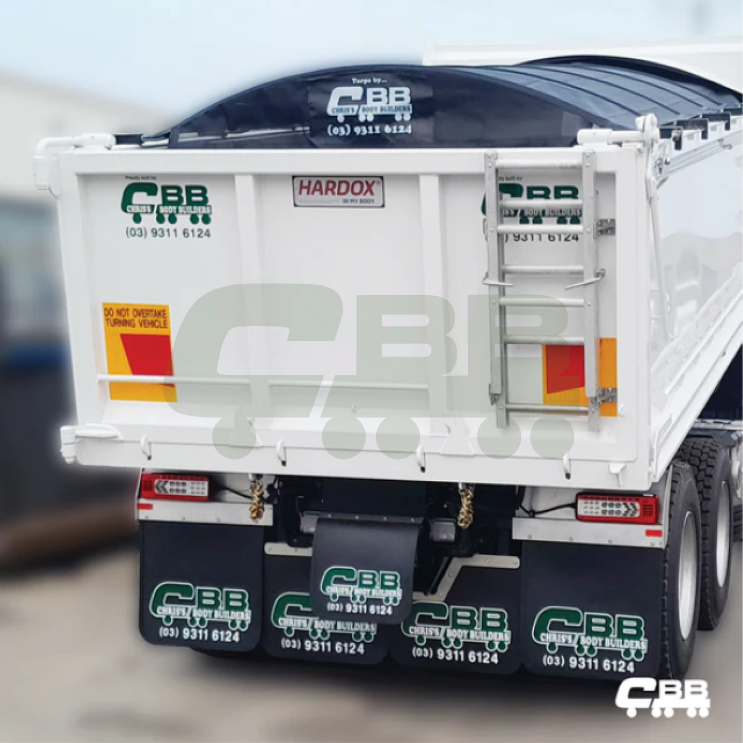 TAILGATE HINGE ASSEMBLY- 2 WAY HINGE - COMPLETE KIT - STD - HARDOX