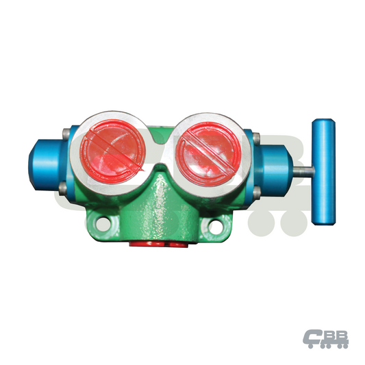 MANUAL OPERATED DIVERTER VALVE