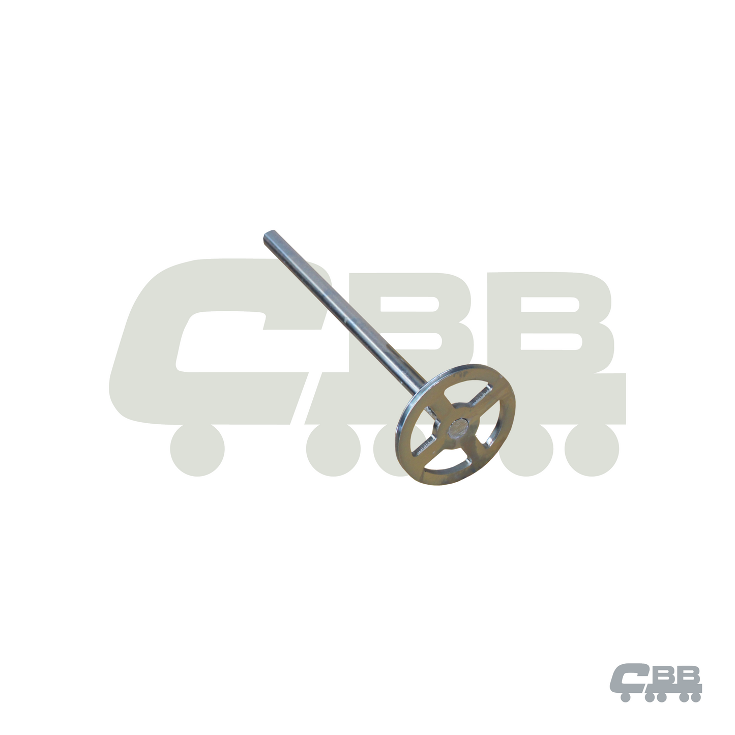 ZINC PLATED FRONT TARP SHAFT PULLEY ASSEMBLY RAZOR SHAFT - DRIVERS SIDE ONLY - ALLOY