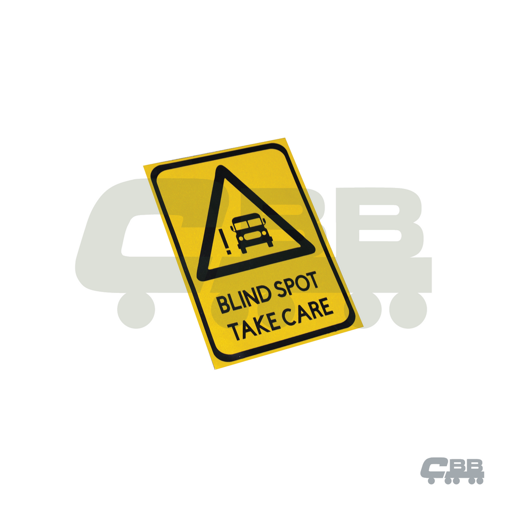BLIND SPOT STICKER – Chris's Body Builders