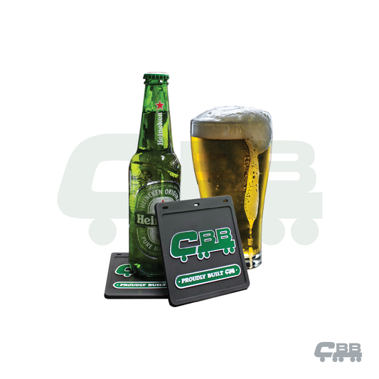 CBB Mudflaps Drink Coasters