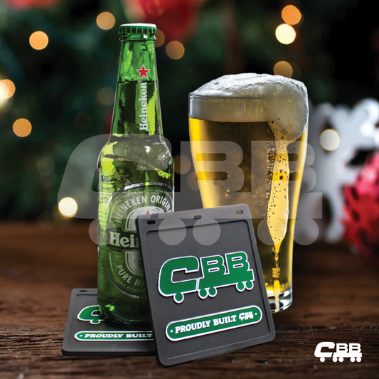 CBB Mudflaps Drink Coasters