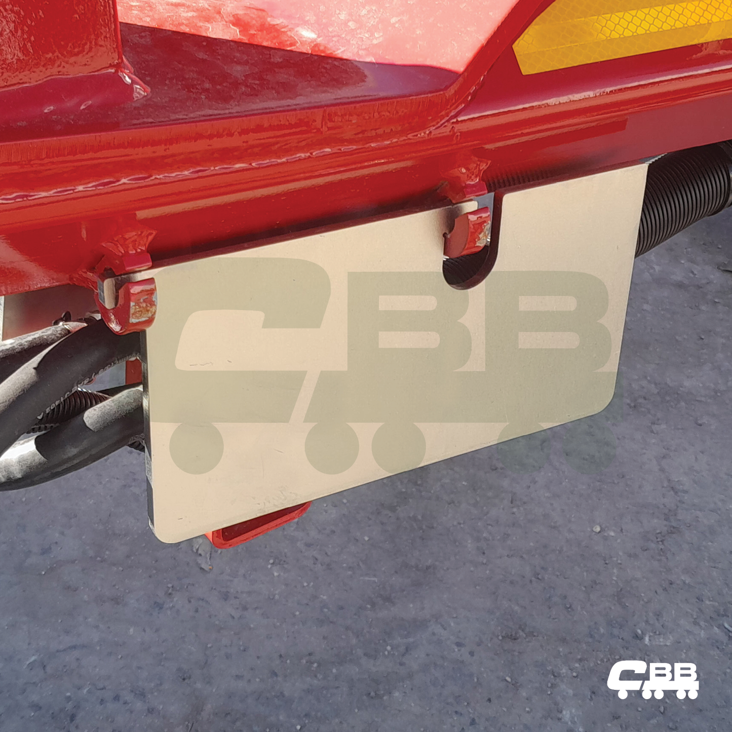 DRAWBAR SQUARE COVER PLATE - LONG