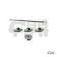 FRONT TARP SHAFT PULLEY ASSEMBLY - MANUAL - COMPLETE KIT - INCLUDING BEARINGS - HARDOX