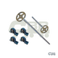 FRONT TARP SHAFT PULLEY ASSEMBLY - RAZOR SHAFT - COMPLETE KIT - HARDOX - OLD STYLE