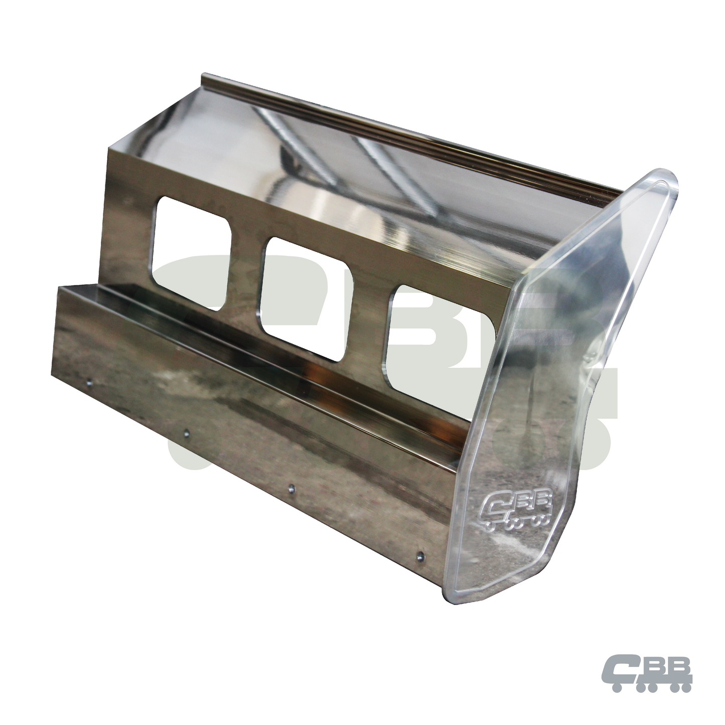 QUARTER GUARDS LARGE - POLISHED - 3 HOLE