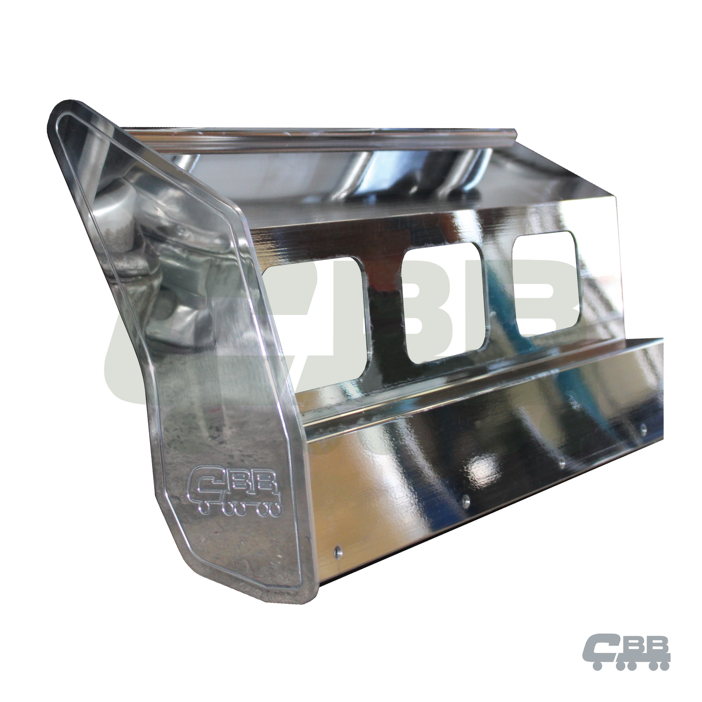 QUARTER GUARDS LARGE - POLISHED - 3 HOLE