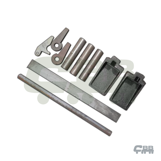 DOLLY LOCK ASSEMBLY - COMPLETE KIT - 3 AXLE - INCLUDES LOCK CASTINGS