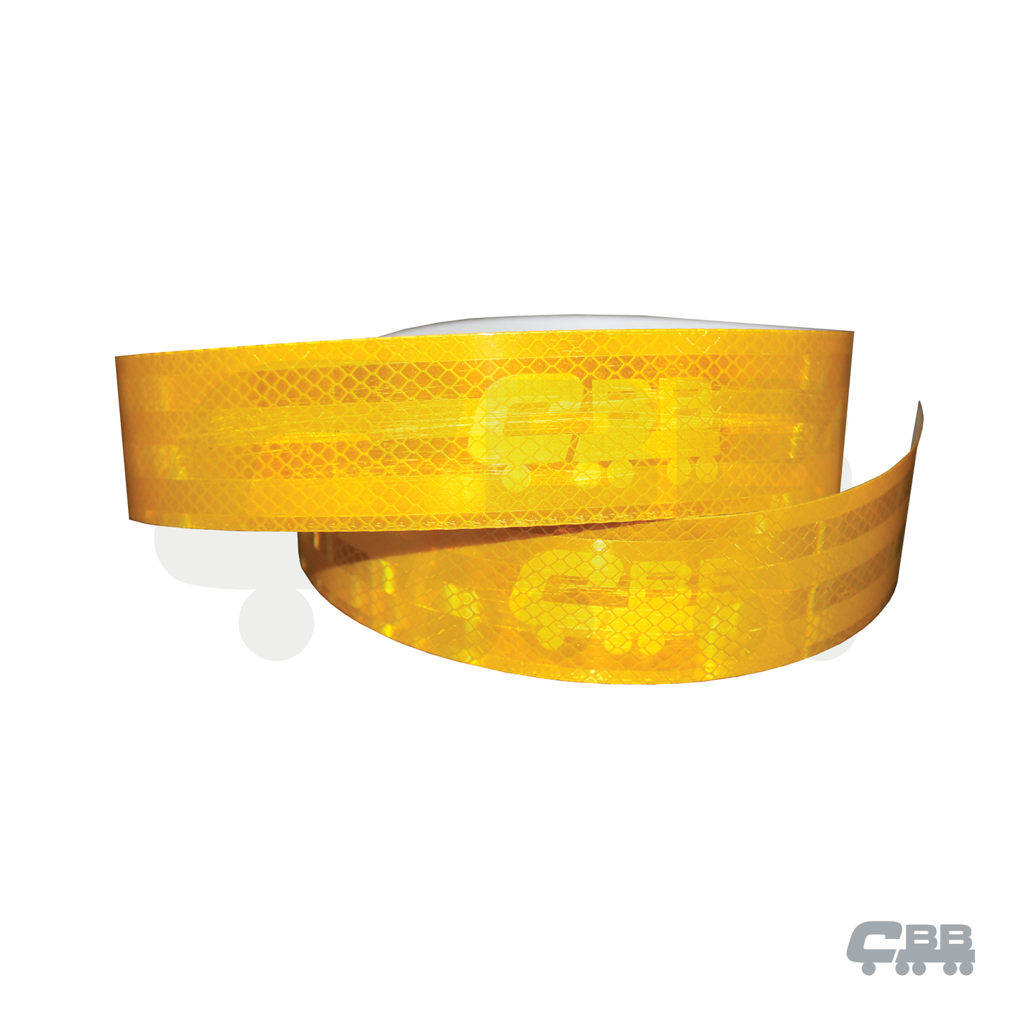 50MM YELLOW REFLECTIVE TAPE - CLASS 1 - PER METER