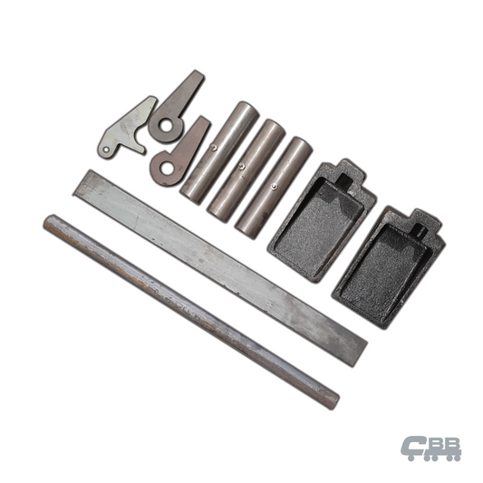 DOLLY LOCK ASSEMBLY - COMPLETE KIT - 4 AXLE - INCLUDES LOCK CASTINGS